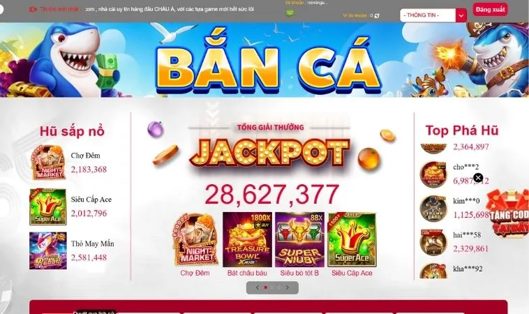 Sảnh bắn cá 88VV thiết kế đồ họa đẹp, ấn tượng