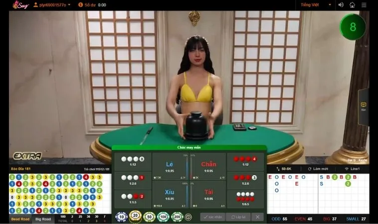 Chơi Xóc Đĩa Tại 88VV cùng dealer nóng bỏng