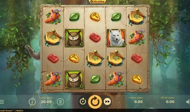 Giao diện chơi Nổ Hũ Rừng Xanh Tại 88VV