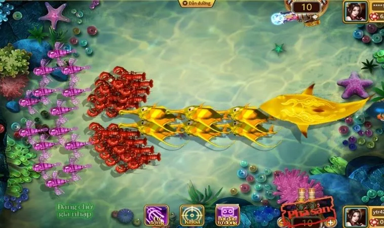 Giao diện chơi Vua Bắn Cá Tại 88VV